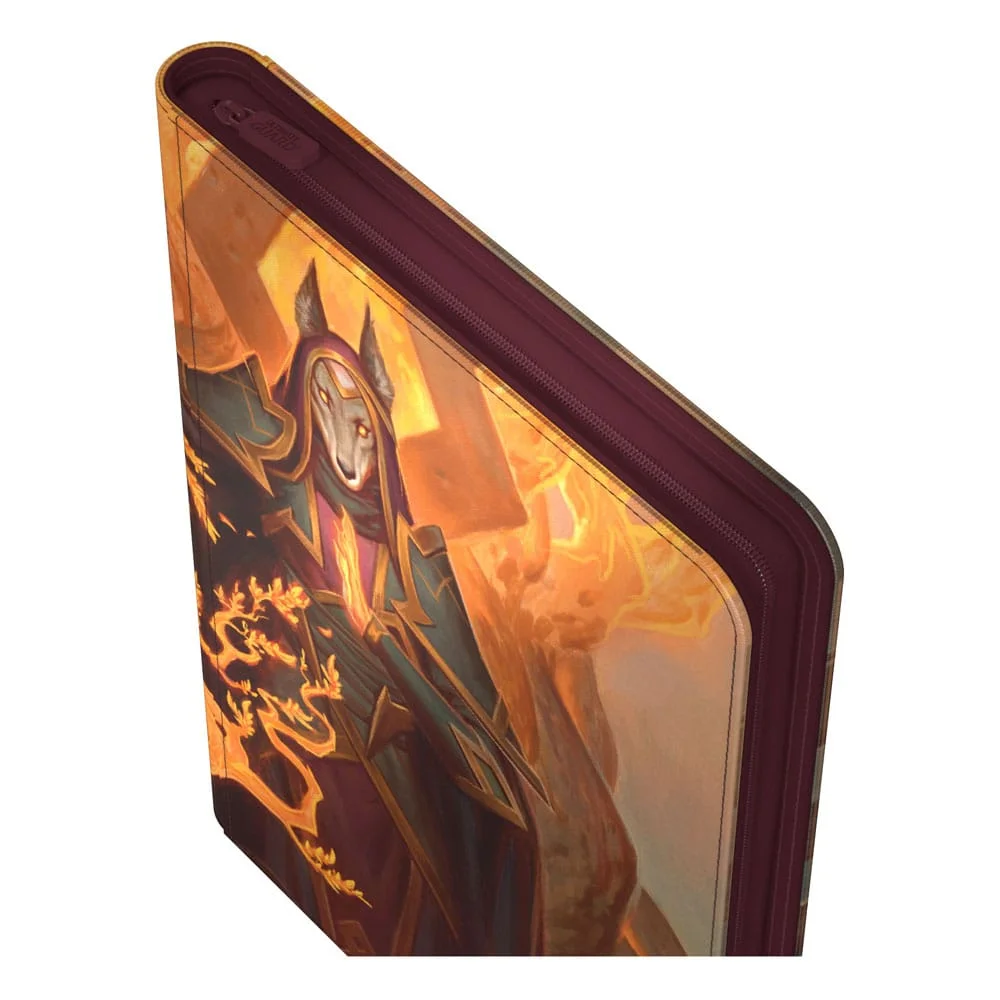 Ultimate Guard Zipfolio 18-Pocket Xenoskin (360 double-sleeved cards) Magic: The Gathering "Tarkir: Dragonstorm" - Abzan Devotee